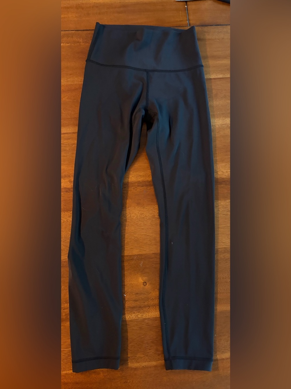 Black Lululemon 25 inch leggings. Great overall condition.